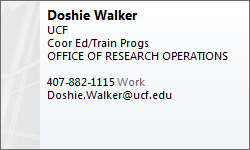 Doshie Walker