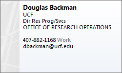 Douglas Backman