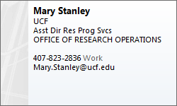 Mary Stanley