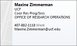 Maxine Zimmerman