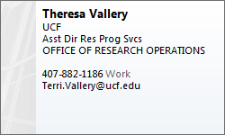 Terri Vallery